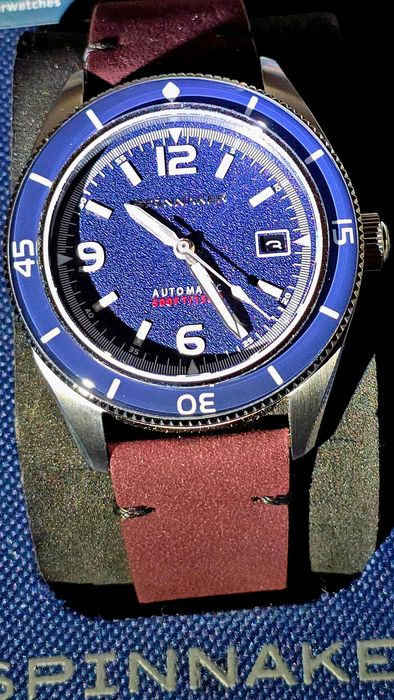 Vand ceas automat bărbătesc Spinnaker SP-5055-08 Fleuss 43mm 15ATM