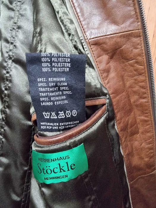 Geaca de piele barbati - Made in Germany - piele Nappa