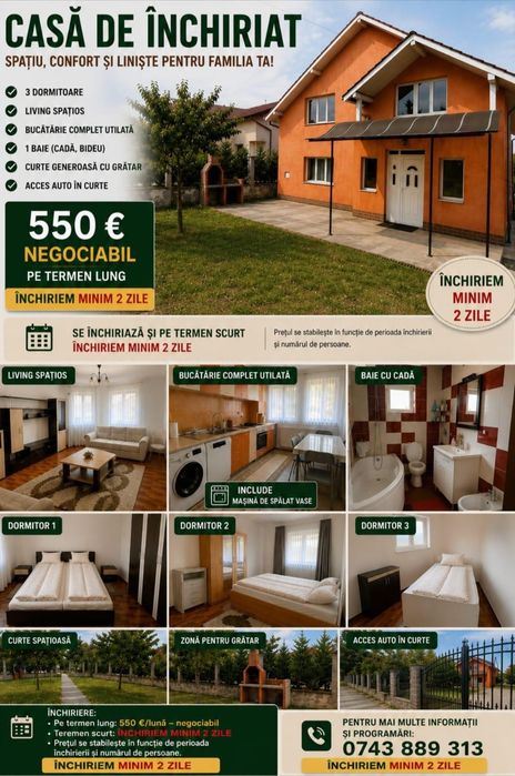 Casa de inchiriat Zalau