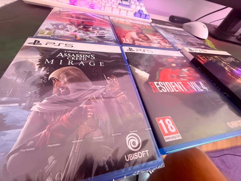 Чисто нови и ползвани игри за PS4/PS5