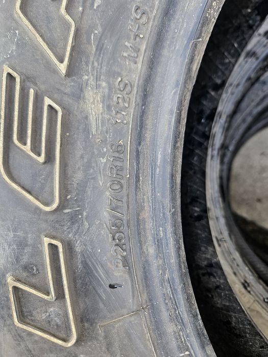 Шины летние 255 70 на 18