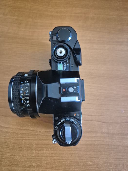 Pentax mg +pentax M  50 mm f2