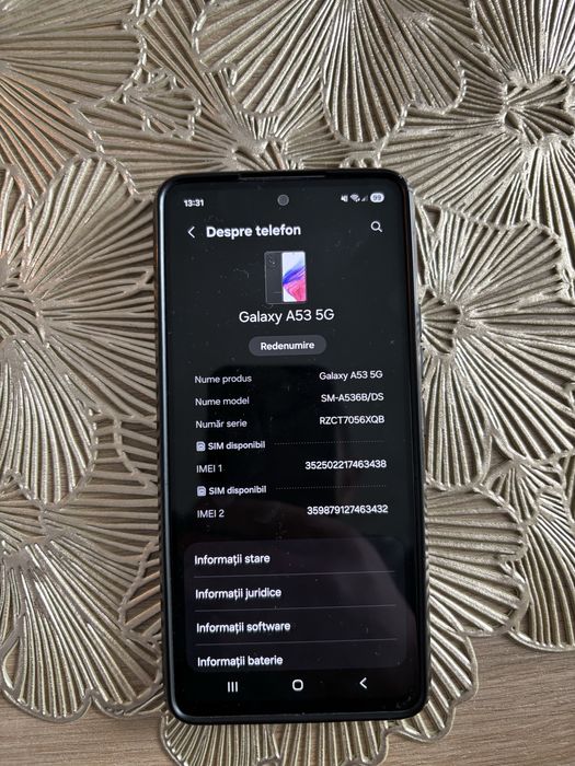 Samsung A 53 ia stare buna de functionare