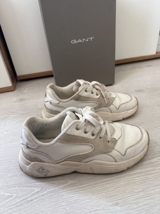 Маратонки бели бежови Gant