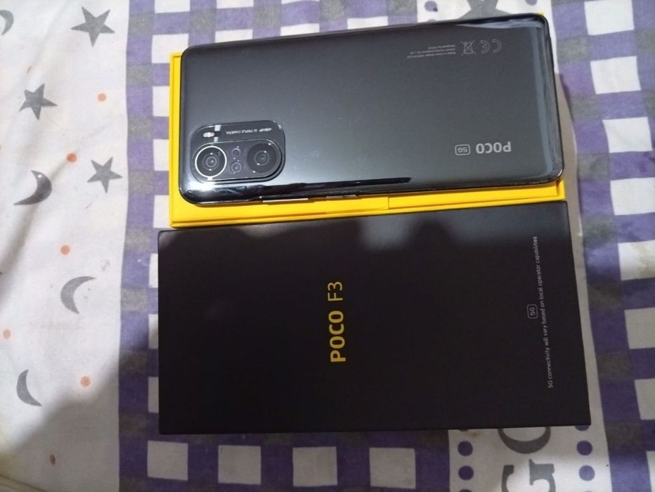 Xiaomi POCO F3 full complekt 6+6 128GB, PUBG Mobile 60+FPS + ulra HDR