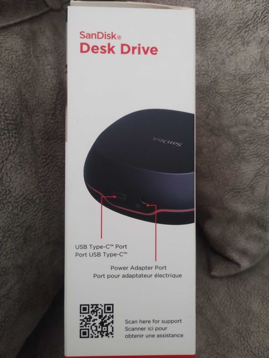 SanDisk Desk Drive 8TB SSD Преносим диск