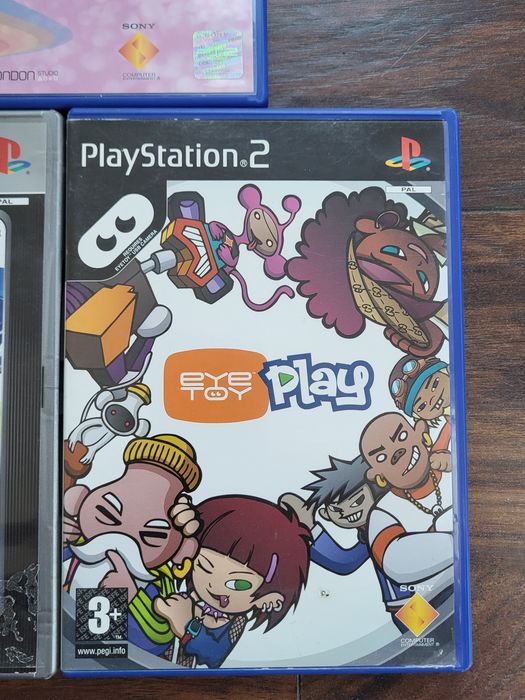 Pachet 3 jocuri Eye Toy Playstation 2, ps2