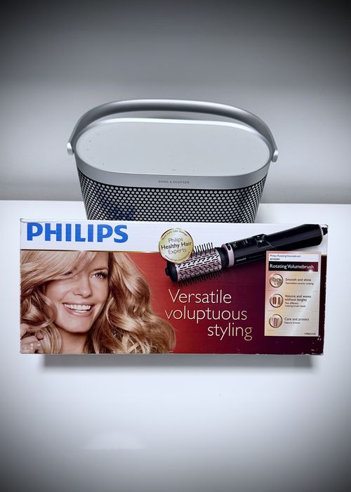 Perie rotativa Philips Dynamic Volume 1000w perie indreptat parul perie volum  cu placi ceramice