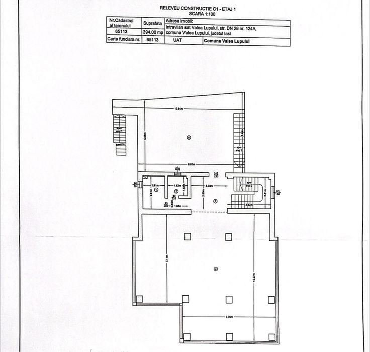 Spatiu comercial/birou Iasi Valea Lupului