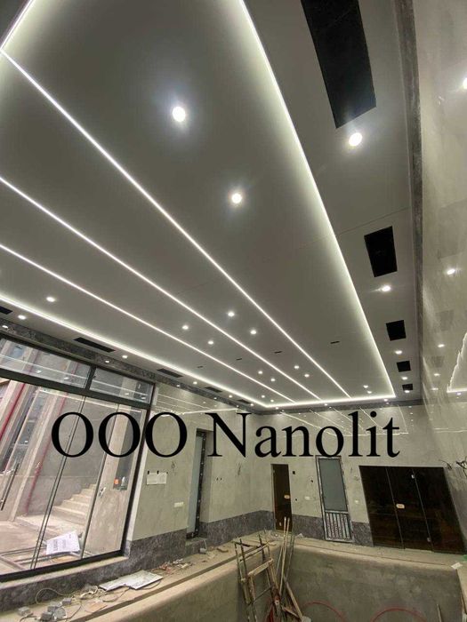 Продам алюминиевые потолки Армстронг - различные дизайны