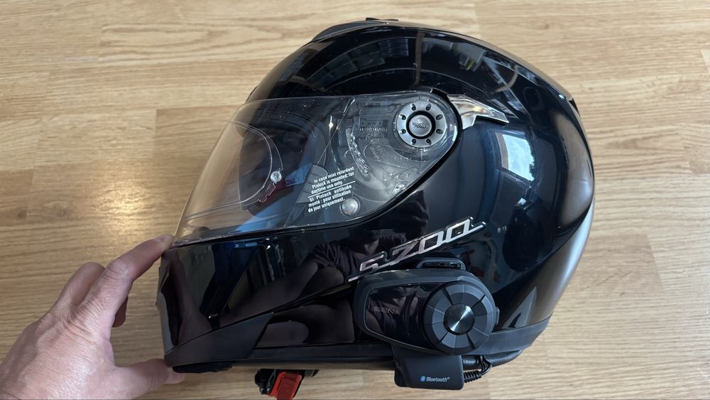 Casca Moto Shark  S700  XL  + Sena 10S
