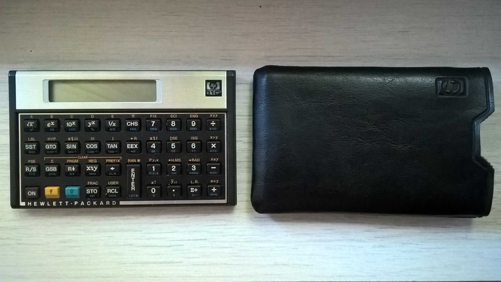 HP 11C scientific calculator colectie Hewlett-Packard functii