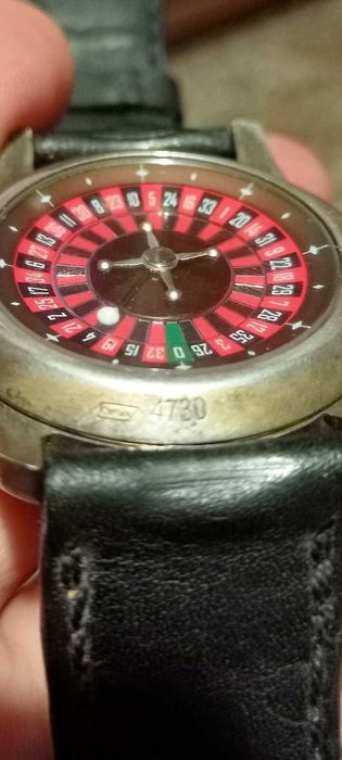 Серебрянные часы ника рулетка