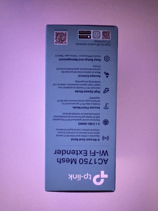 TP-Link Wifi Extender RE450 AC1750 Dual Band