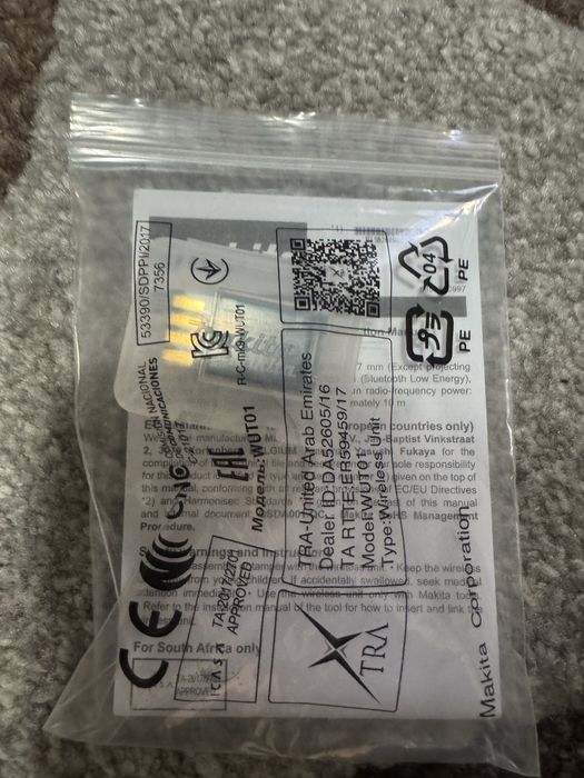 Masina de slefuit Makita DSL800ZU - Nefolosita