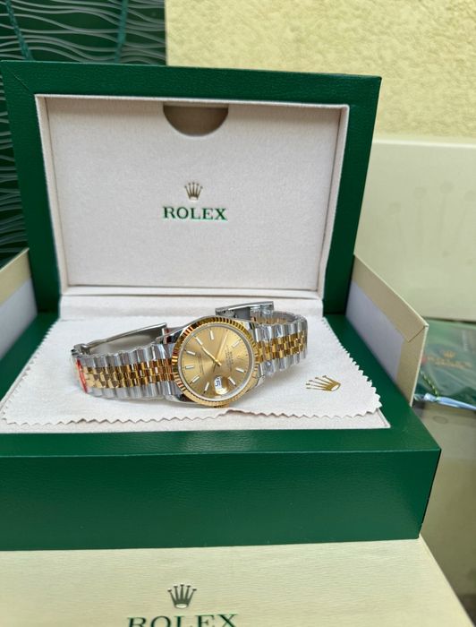 Ceas Rolex Automatic Lady Silver-Gold President Datejust 31MM
