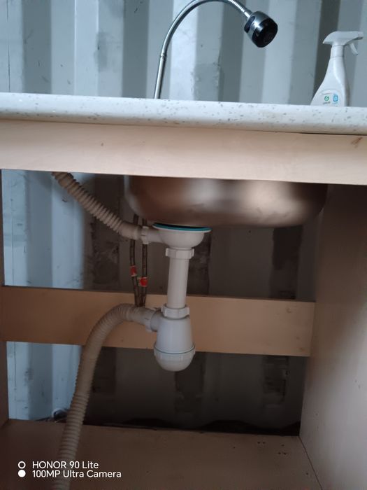 Мойка со смесителем