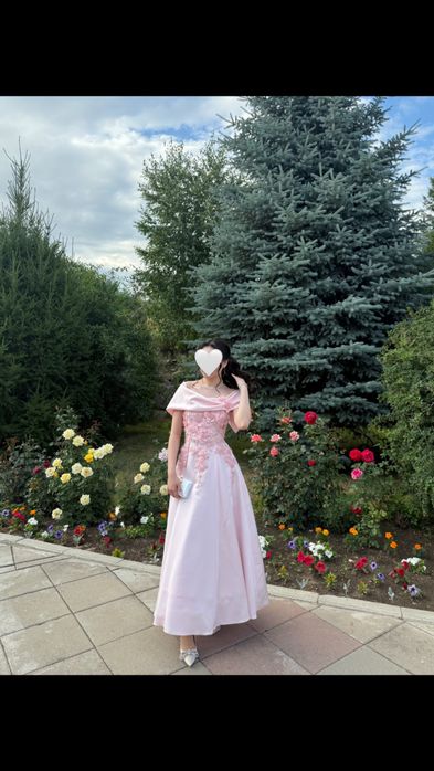 Шикарное выпускное платье, индивидуальный пошив