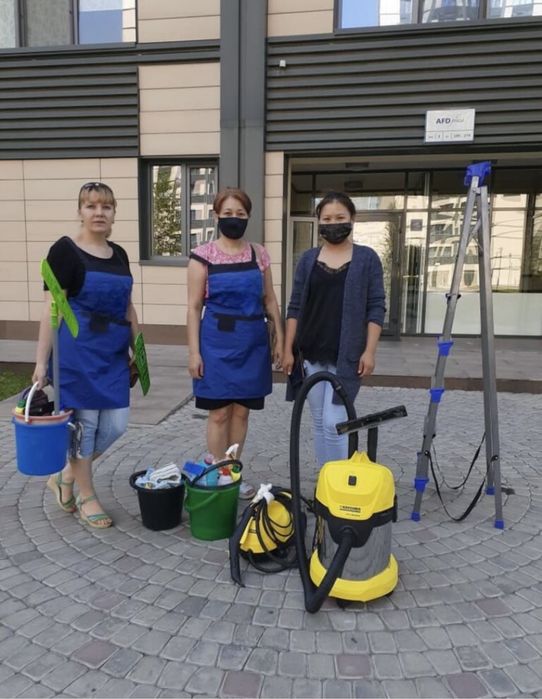 Услуги клининга астана