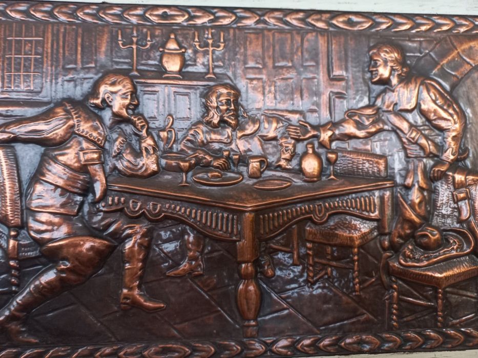 Tablou basorelief din cupru