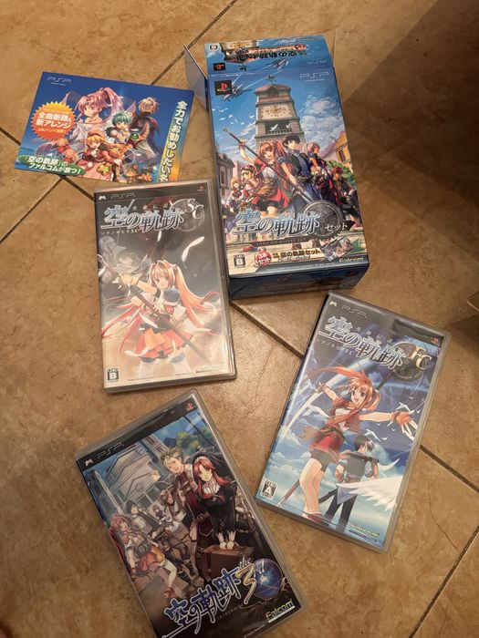 Коллекционное издание PSP The Legend of Heroes: Sora no Kiseki
