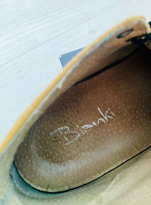 Обувки Bianki естествена кожа