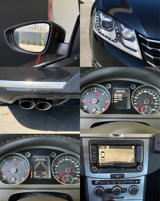 Volkswagen Passat 2.0 Tdi Highline 2015 140 cp / Side assist / Lane assist / Camera marsarier / Navigatie mare / Incalzire / Leduri bi-xenon