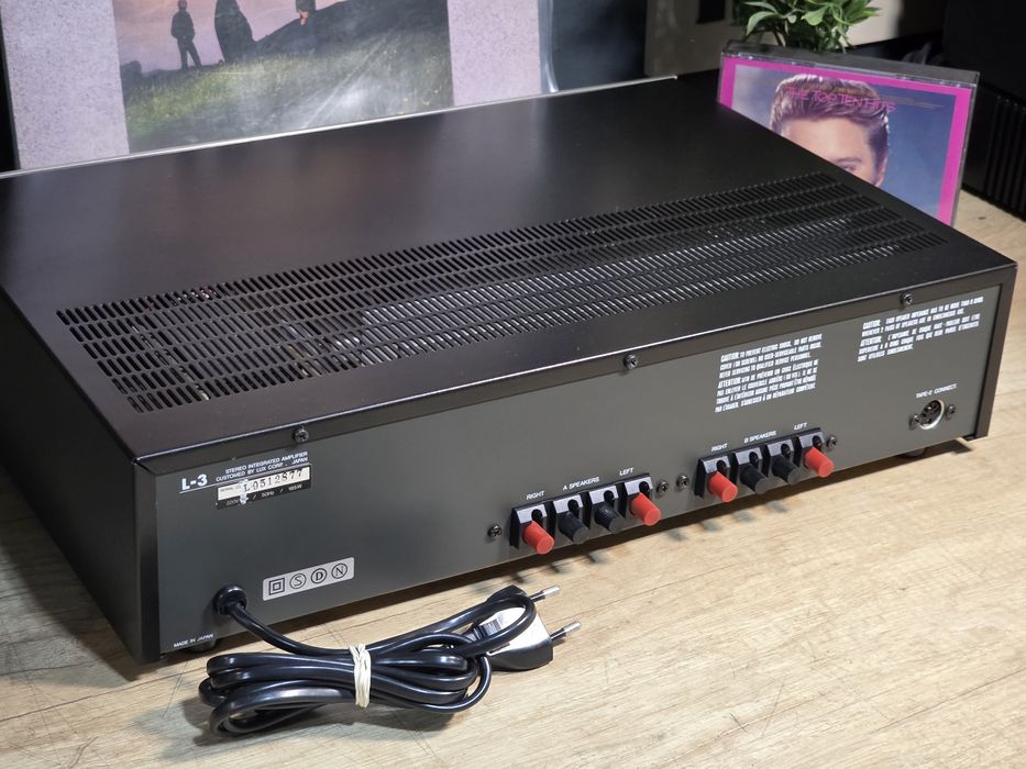 Amplificator LUXMAN L-3, retro hifi stereo clasa A, impecabil,