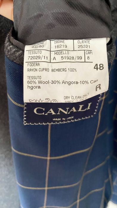 Canali мъжко Палто вълено