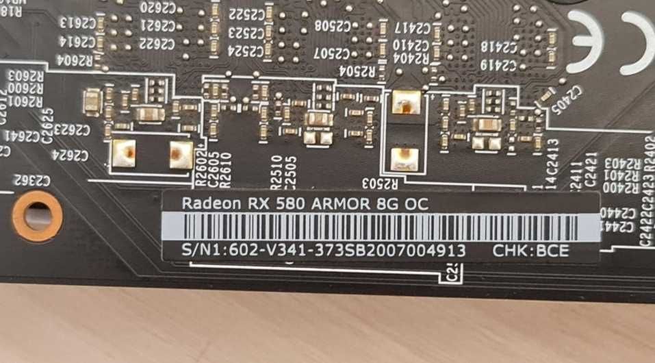 Placa video MSI  RX 580  8GB