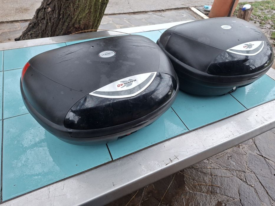 Set sidecase kappa 2 genti laterale moto prindere Monokey