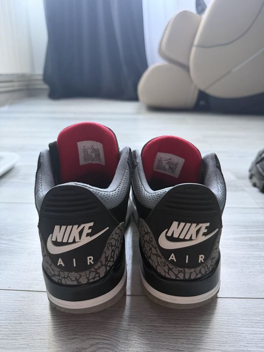 Jordan 3 black cemment