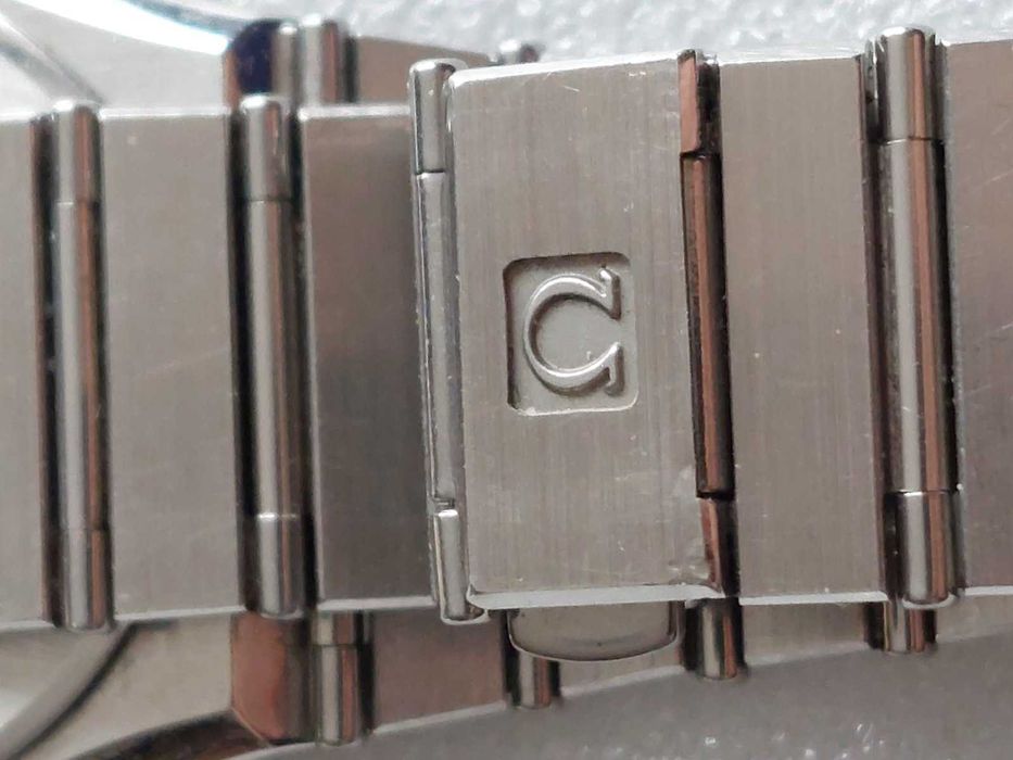 Omega Constellation-часовник Омега кварц- стомана и златна гривна 18к.