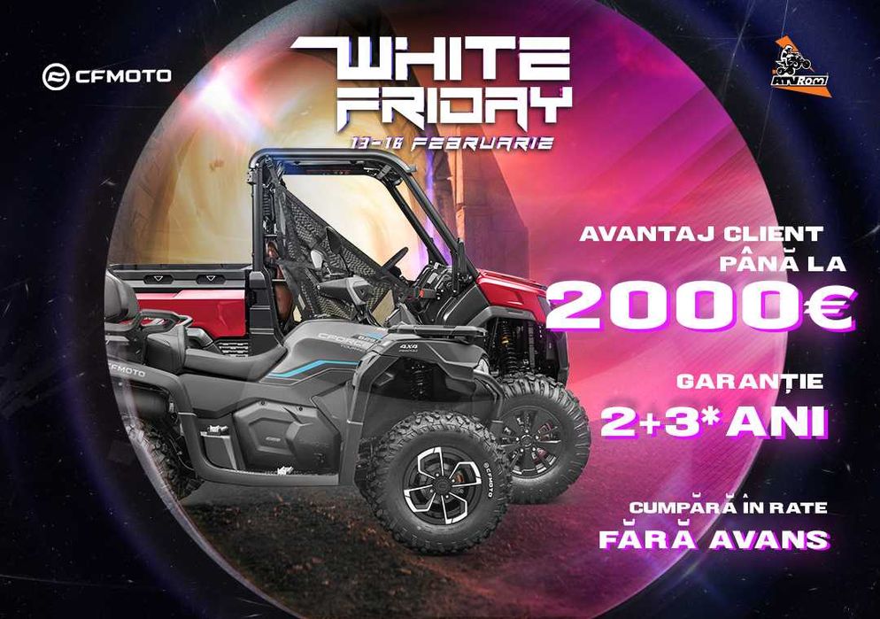 ATV / SXS CFMOTO (Descopera reducerile)