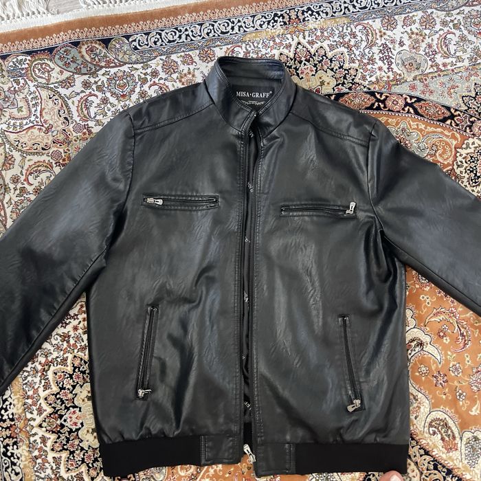 Кожанная куртка мужская