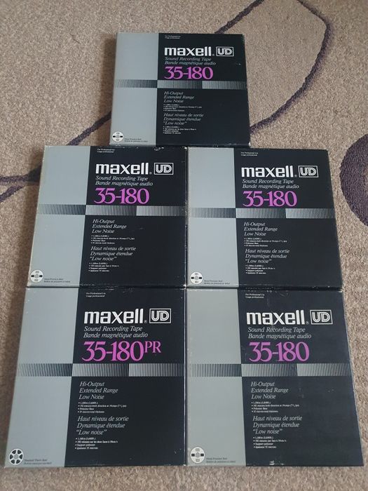 Colecție banda magnetofon Maxell 26cm originale