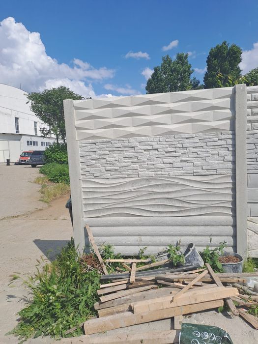 Gard prefabricat din beton