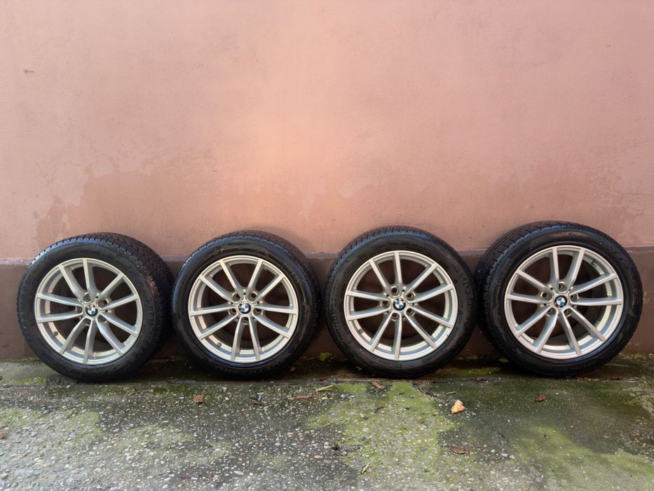 Set roti originale BMW Style 778 de iarna + anvelope PREMIUM Goodyear/Pirelli ca noi + runflat