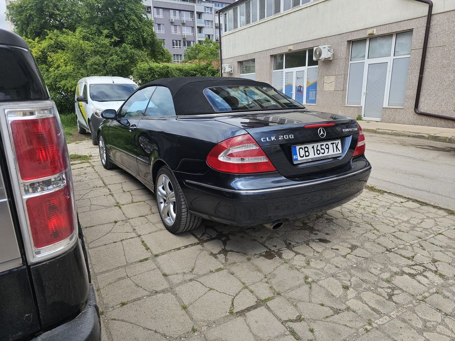 Mercedes clk кабриолет