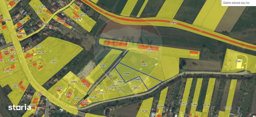 Teren de vanzare intravilan 17,581mp Cislau, judetul Buzau