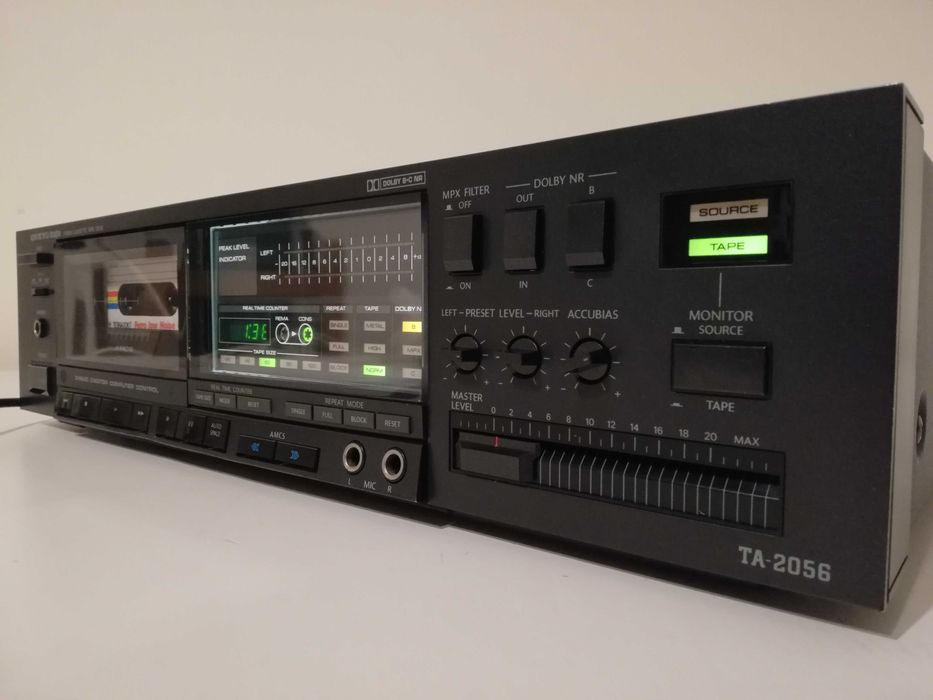 Stereo Cassette Deck ONKYO model TA-2056 - 3 capete/Rar/Vintage/Japan