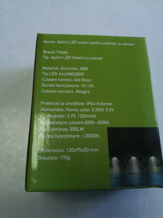 Lampa solara 64 leduri
