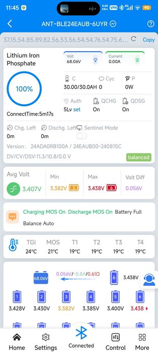 Аккумулятор териш литий железофосфат скутер,
