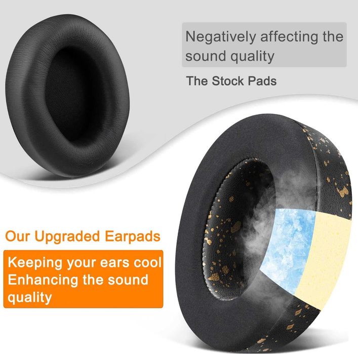 SOULWIT Охлаждащи гел резервни възглавнички за Beats Studio Pro