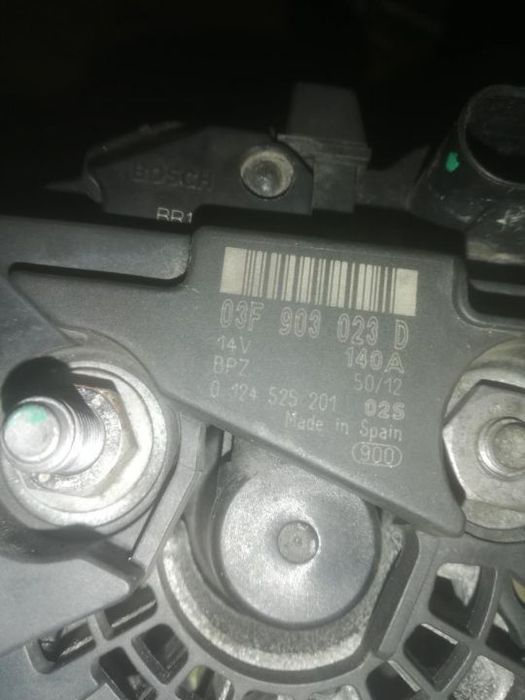 alternator vw polo 6r 1.2tsi skoda fabia 1.2tsi seat ibiza 1.2tsi skod