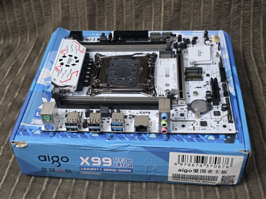 Комплект aigo x99 2011 плата,2682v4