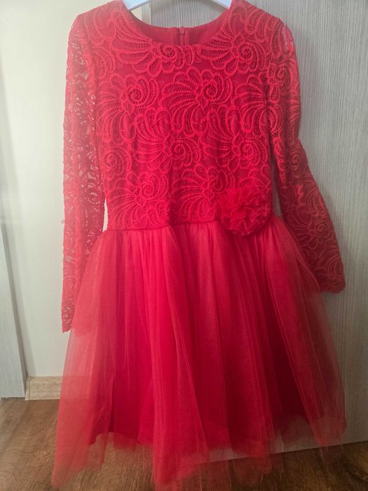 Комплект рокля и палто