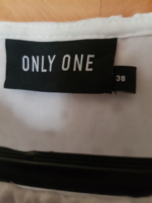 Rochie Only nr. 36, broderie englezească din bumbac 100%, impecabilă