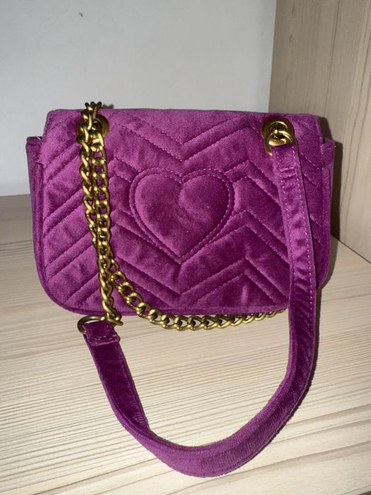 Бархатная сумочка