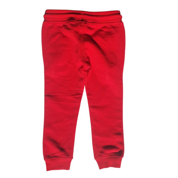 Pantaloni trening 3 ani noi vătuiți cu etichetă 98, roșu, fete, băieți